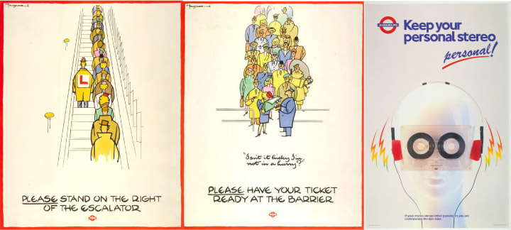 150年的伦敦地铁海报设计